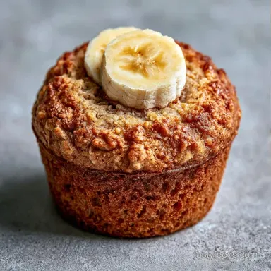 Banana Muffins with Greek Yogurt Recipe Card