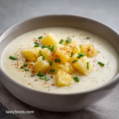 Instant Pot Potato Soup in 30 Minutes Recipe Card