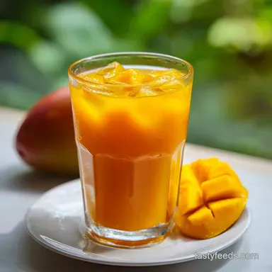Mango Iced Tea Recipe: Ready in 15 Minutes Recipe Card