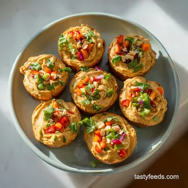 Peanut Butter Protein Muffins: Fluffy Breakfast in 33 Minutes Recipe Card