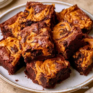 Pumpkin Cream Cheese Brownies: Creamy Recipe Card