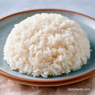 Quick Cooked Sushi Rice for 6 Servings Recipe Card