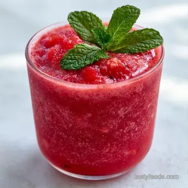 Refreshing Watermelon Juice in 5 Minutes Recipe Card
