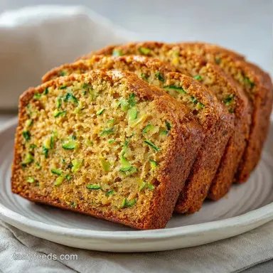Simple 10 Minute Zucchini Bread: Tender Recipe Card