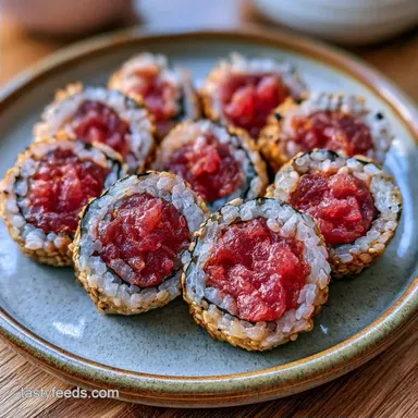 Spicy Tuna Sushi Roll in 35 Minutes