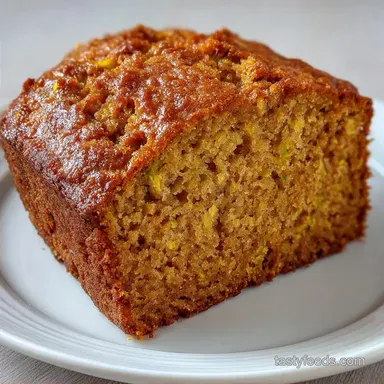 Zucchini Banana Bread: Tender Crumb