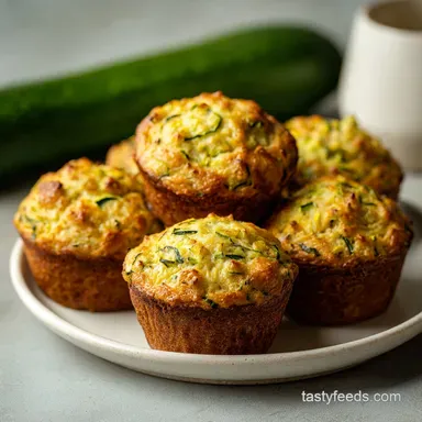 Moist Zucchini Muffins: Golden Bakery Style in 37 Minutes Recipe Card
