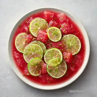 Watermelon Limeade in 10 Minutes Recipe Card