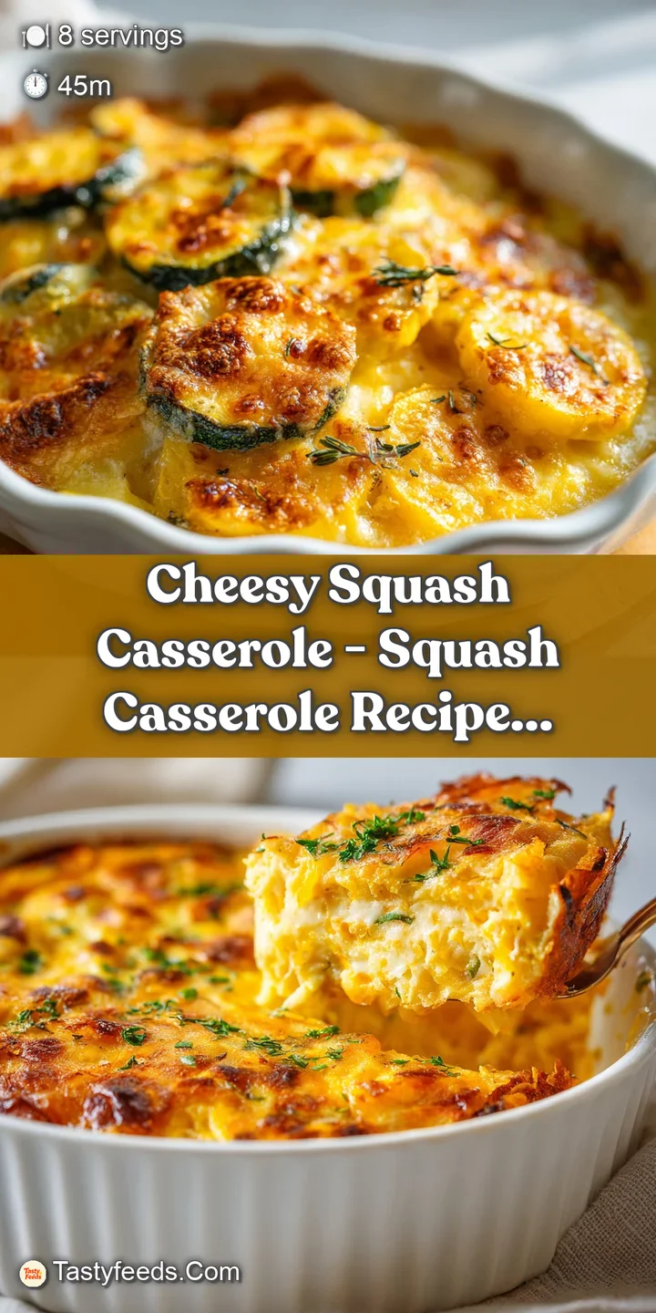 Close-up of gooey, melted cheese stretching from a forkful of warm squash casserole.