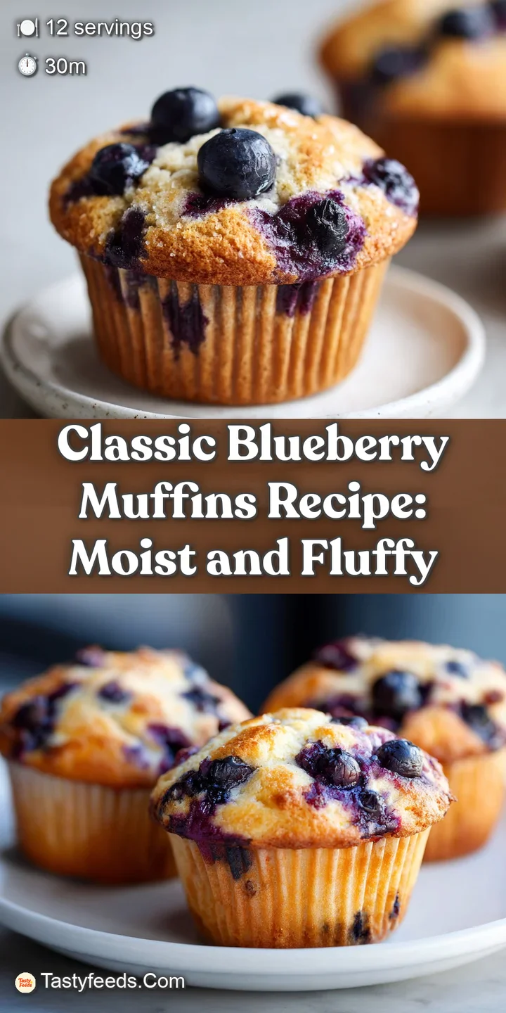 Close-up of a warm blueberry muffin, its top a mosaic of golden crust, coarse sugar, and plump, bursting blueberries.