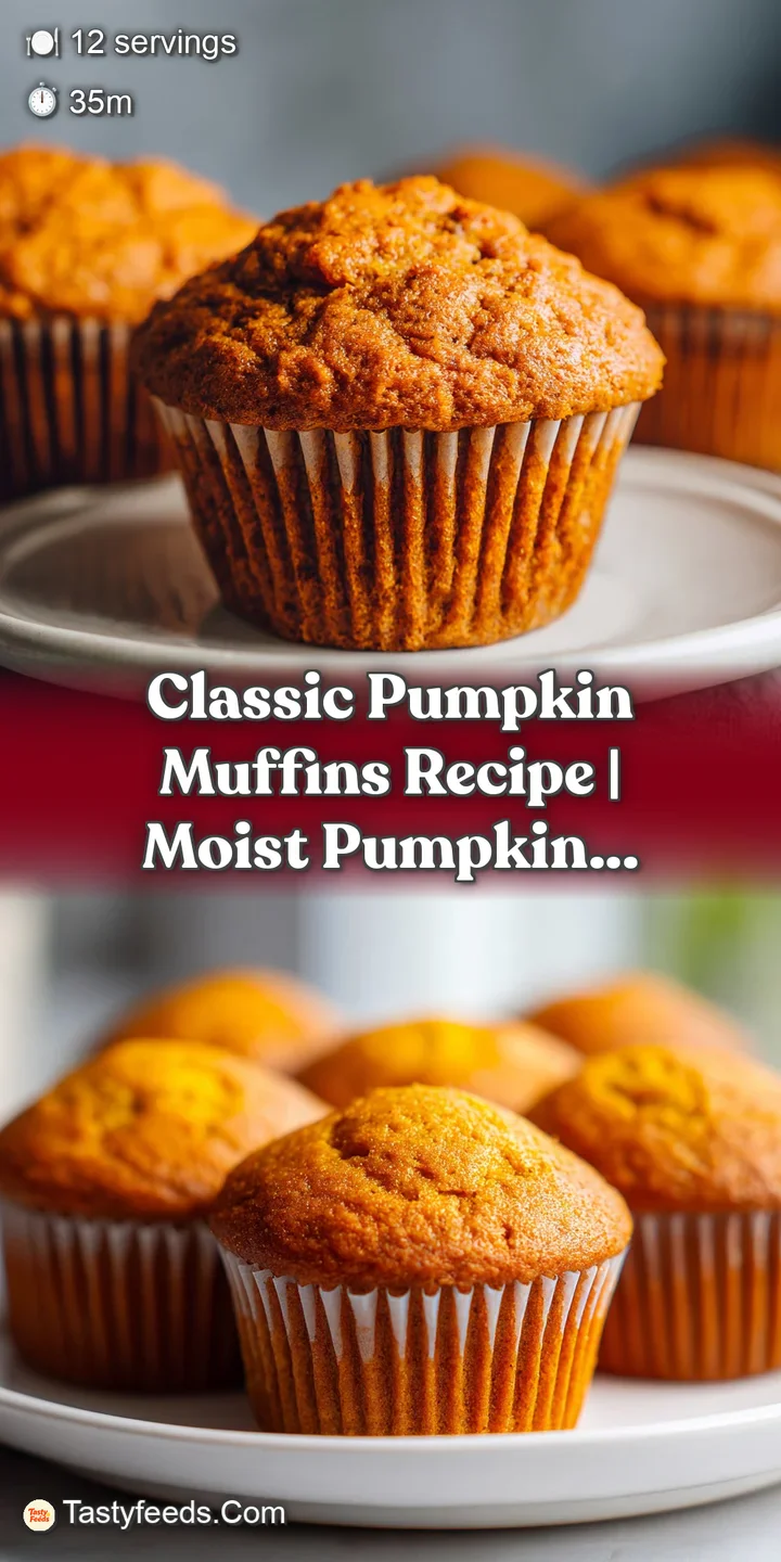 Close-up of a warm pumpkin muffin, showing a slightly cracked top and hints of spice. A tempting glimpse of a fall-inspire...