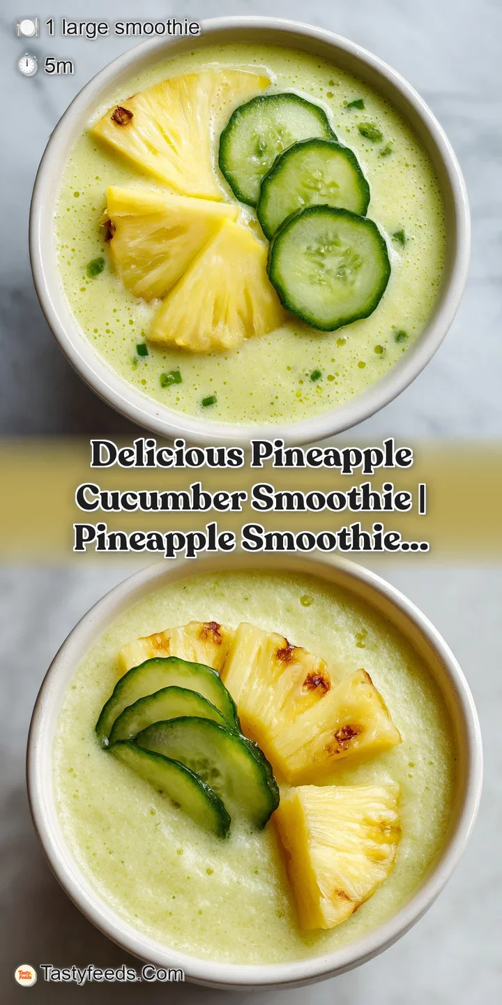 Close-up of a thick, icy yellow-green smoothie showing a creamy texture and frosty condensation on the glass.