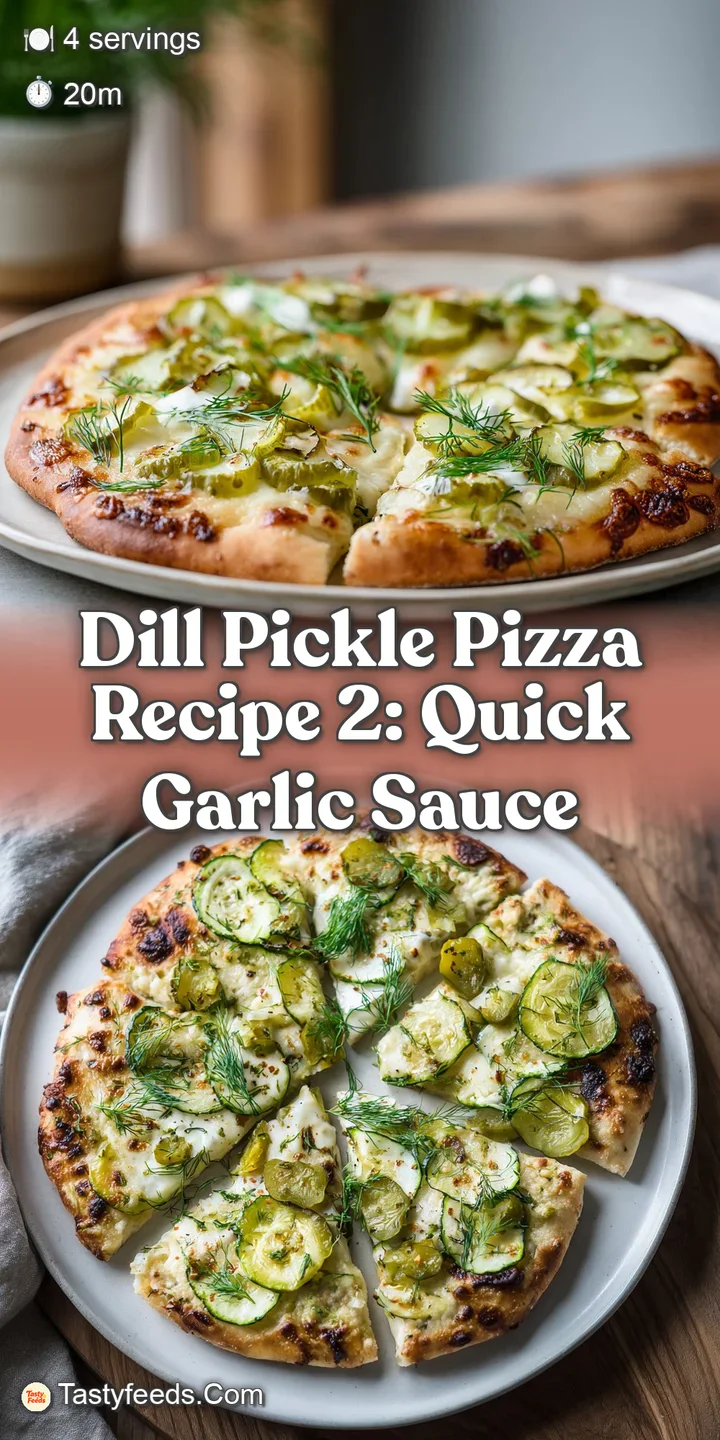 Close-up of a dill pickle pizza slice highlighting the bubbly cheese, briny pickles, and creamy sauce on toasted crust.