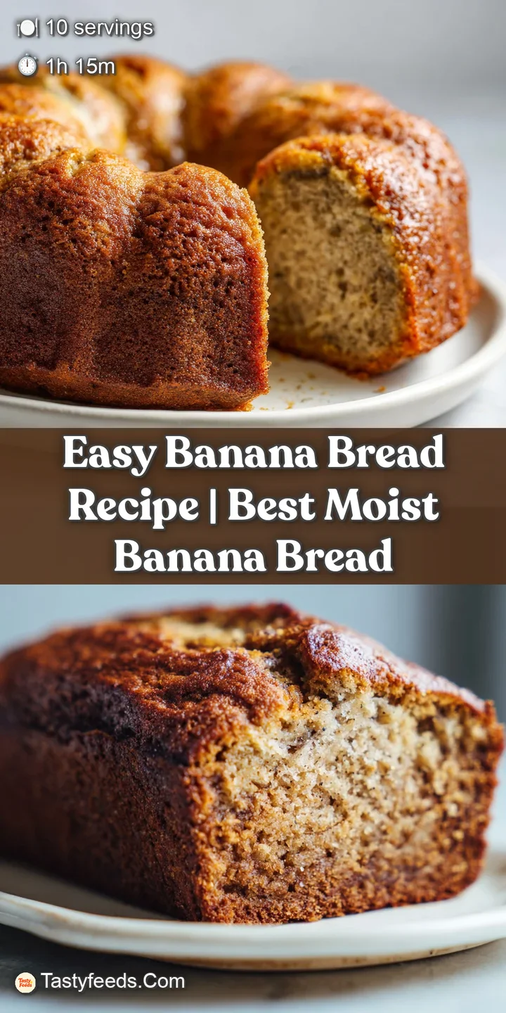 Close-up of a moist banana bread slice revealing a tender, velvety crumb studded with hints of banana and cinnamon.