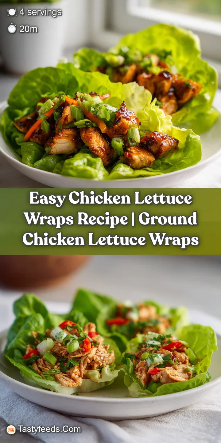 Close-up of tender, seasoned chicken nestled in a crisp green lettuce cup, glistening slightly.