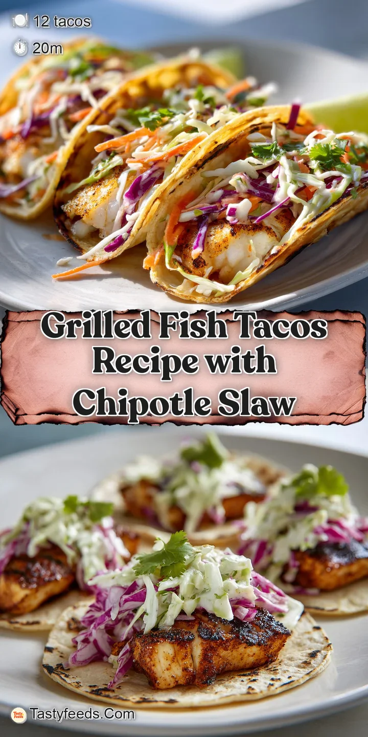 Close-up of a flaky grilled fish taco overflowing with a creamy, tangy slaw, hinting at its delicious, spicy flavor.