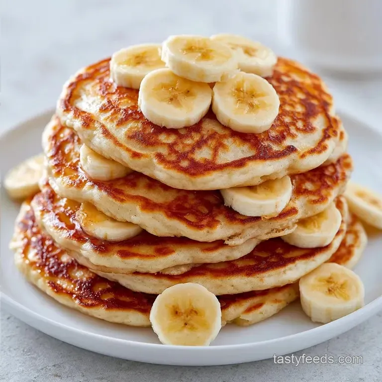 3 Ingredient Banana Pancakes in 15 Minutes