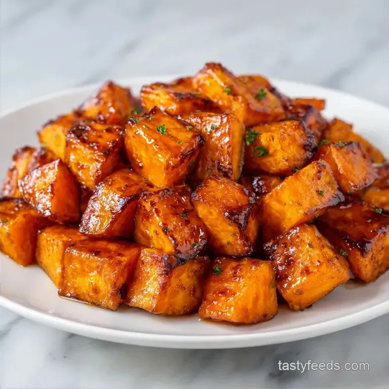 3-Ingredient Roasted Sweet Potatoes: Golden and Sweet
