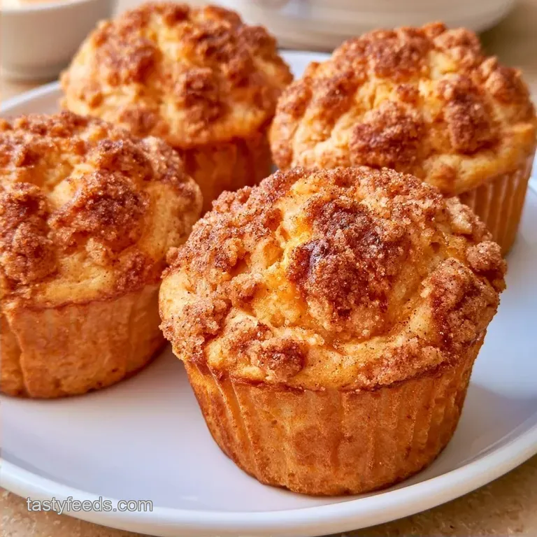 Moist Banana Crumb Muffins