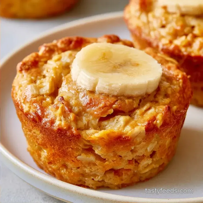 Banana Oatmeal Breakfast Cups in 30 Minutes