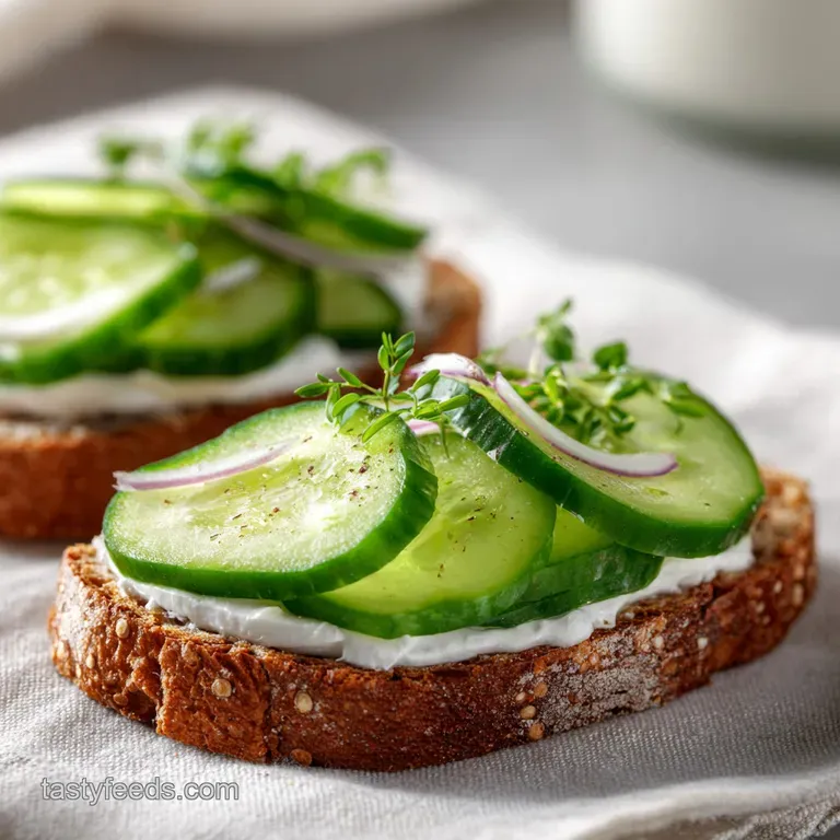 Best Cucumber Sandwich Recipe: Crisp and Creamy