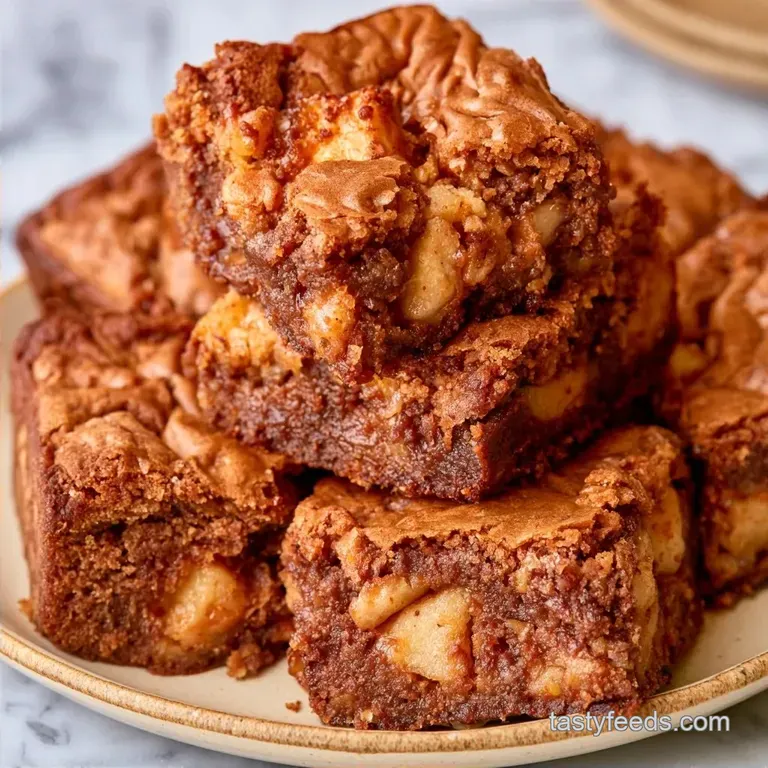 Brown Butter Apple Blondies: Nutty and Chewy