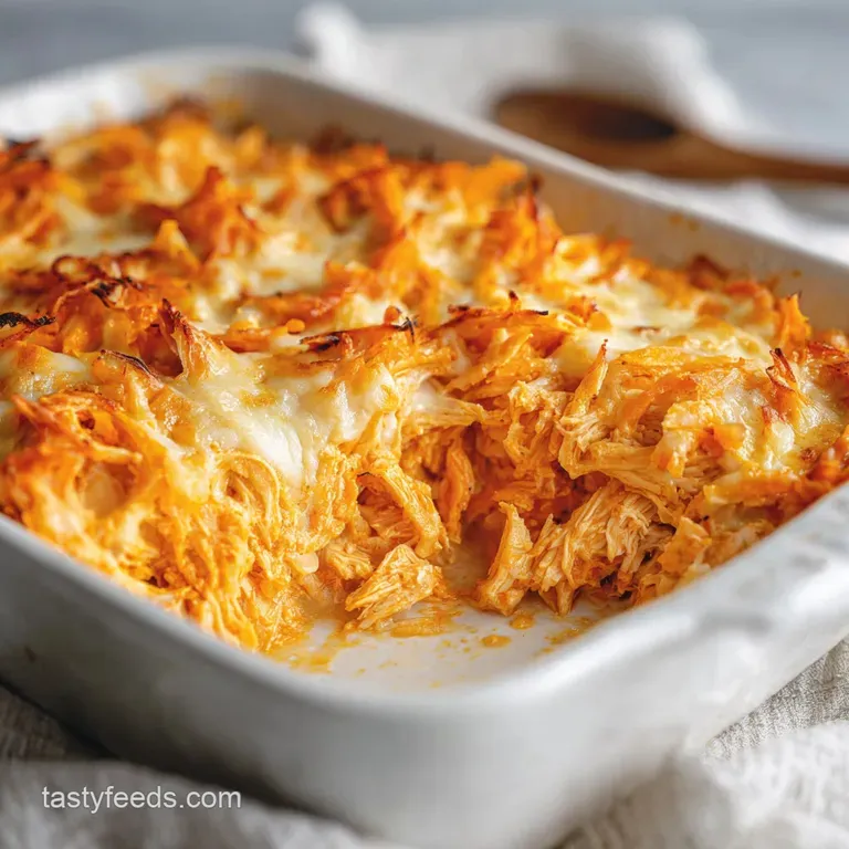 Buffalo Chicken Casserole: Paleo and Whole30