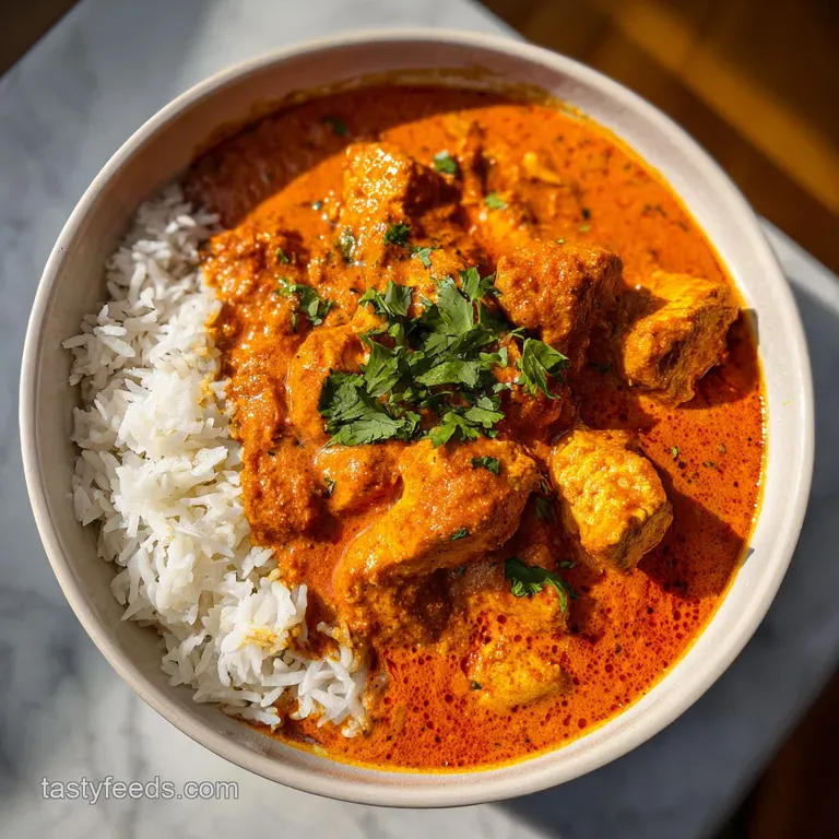 Quick Easy Homemade Butter Chicken Recipe
