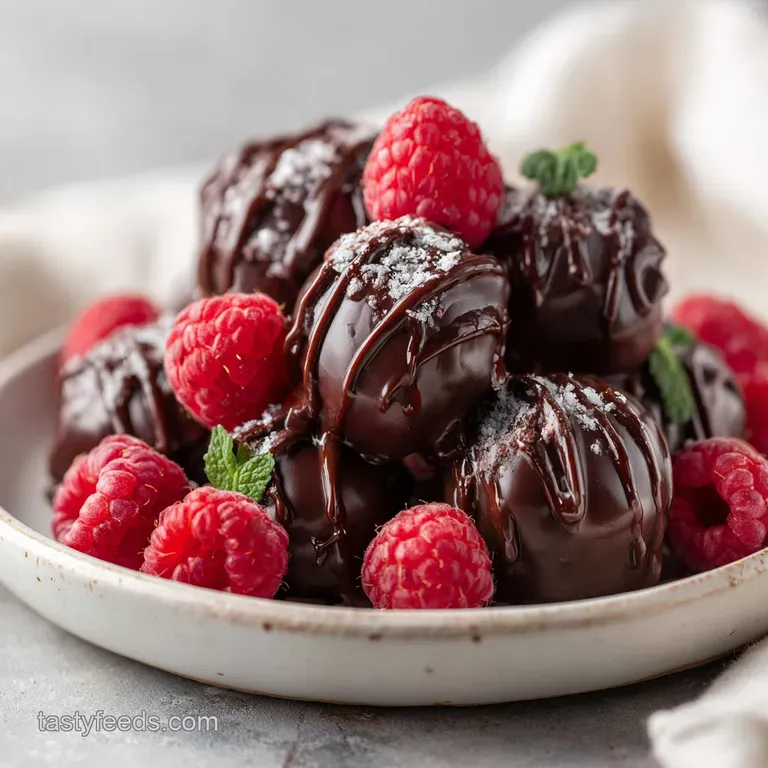 Chocolate Covered Raspberries: Crisp Shell