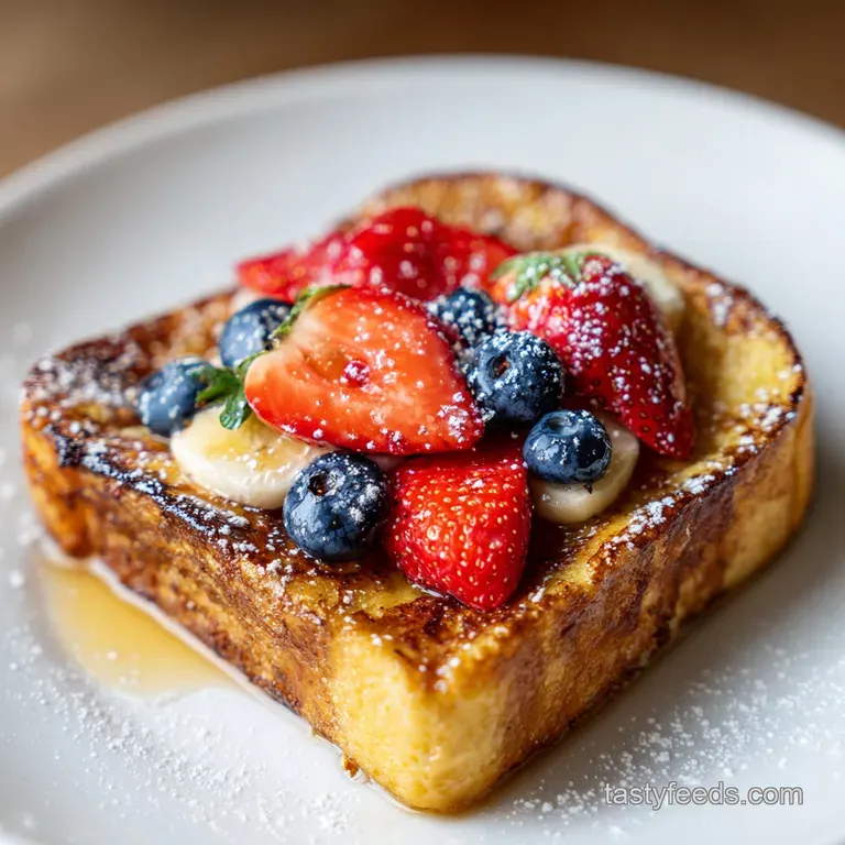 Classic French Toast Recipe: Custardy & Golden