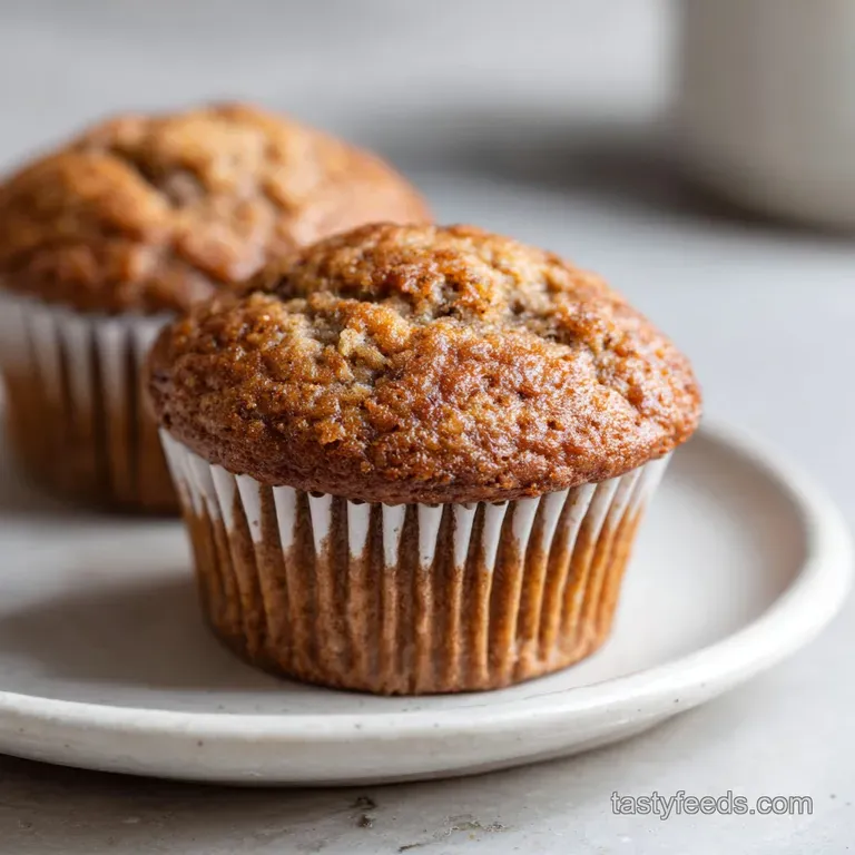Classic Moist Banana Muffins
