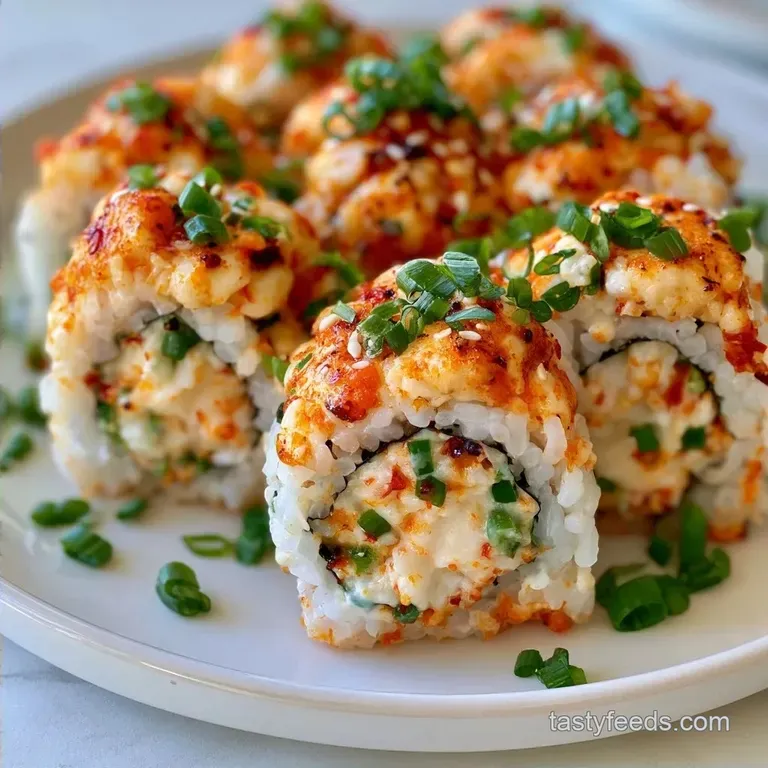 Creamy Crab Cream Cheese Sushi