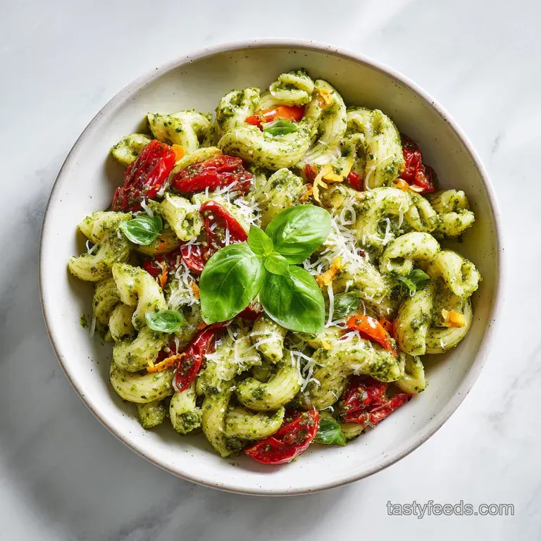 Easy Pesto Pasta Recipe: Creamy and Fresh