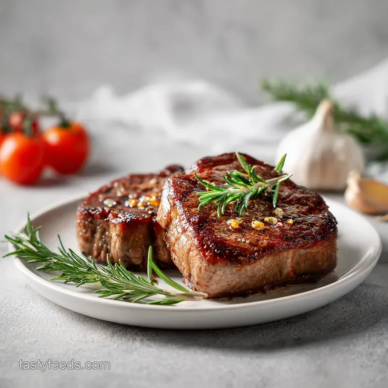 Easy Steak Marinade Recipe: Tender and Zesty