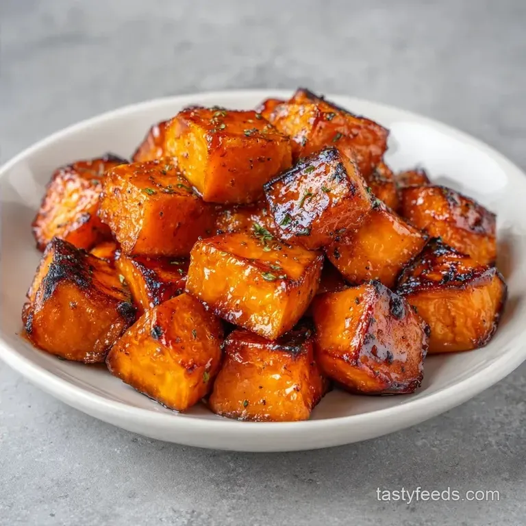 Easy Sweet Potato Bake: Crispy and Caramelized