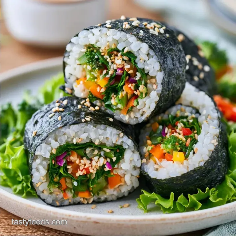 Easy Vegan Maki Sushi
