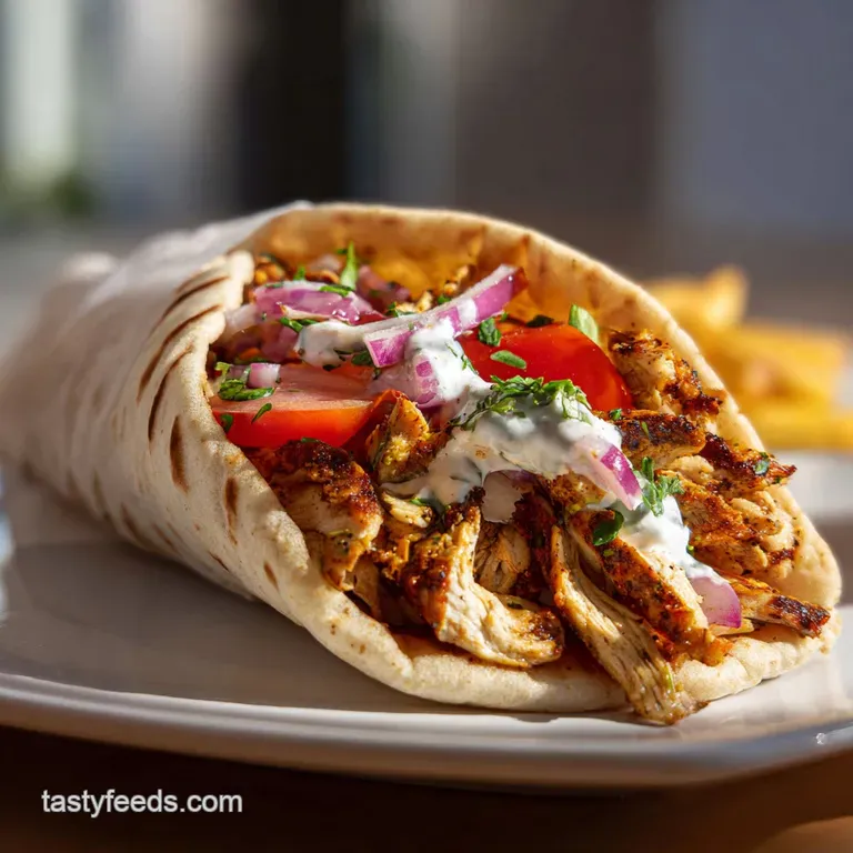 Mediterranean Chicken Gyros Recipe: Charred & Tender