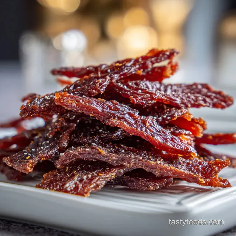 Turkey Jerky Recipe: Smoky & Savory Snack