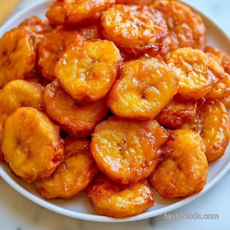 Crispy Kerala Banana Fritters
