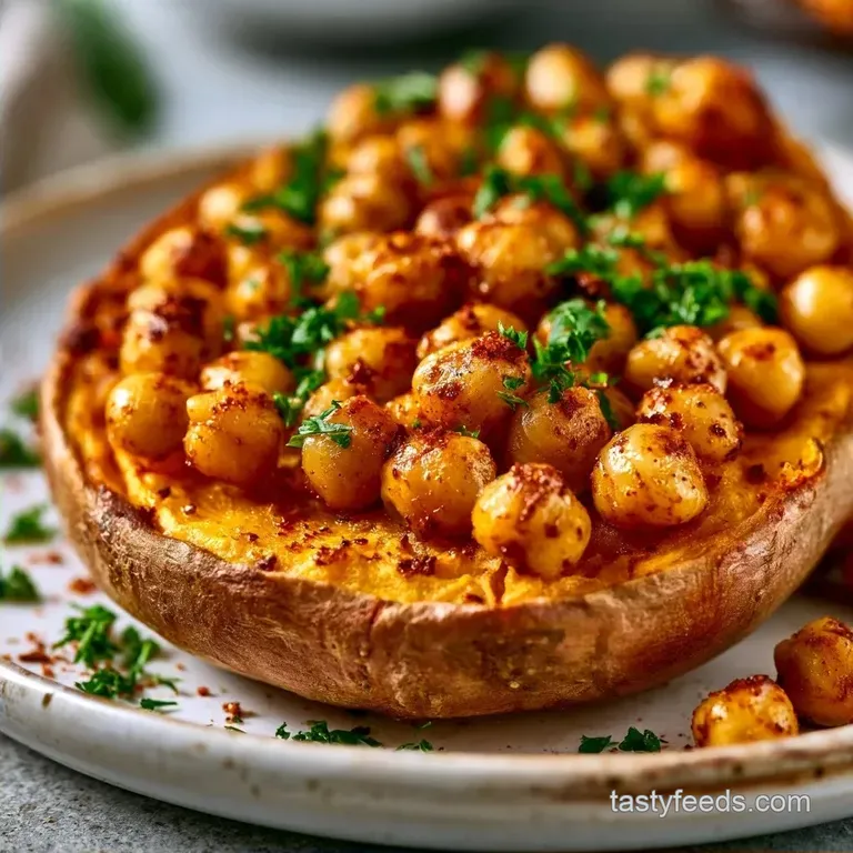 Mediterranean Baked Sweet Potatoes: Crispy and Velvety