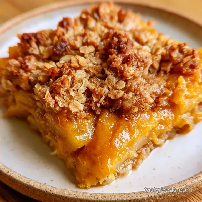 Pumpkin Apple Crisp with Oats