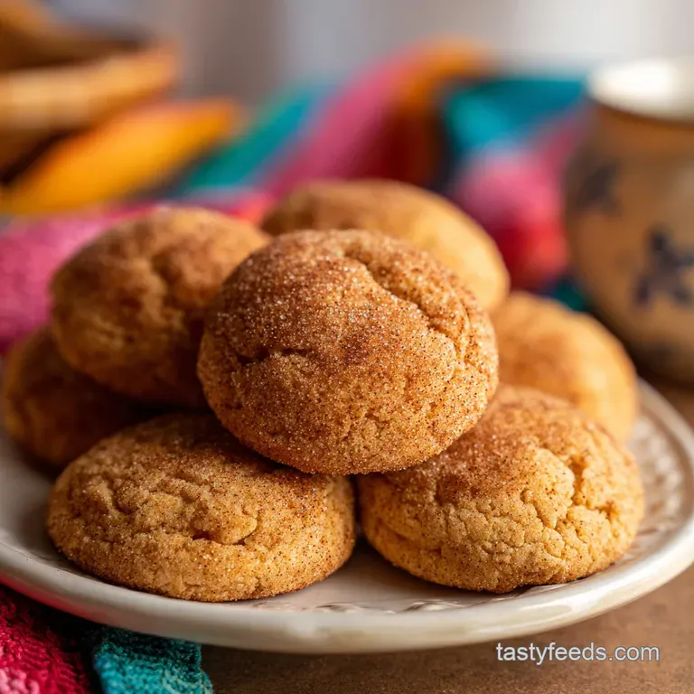 Pumpkin Snickerdoodle Cookies Recipe