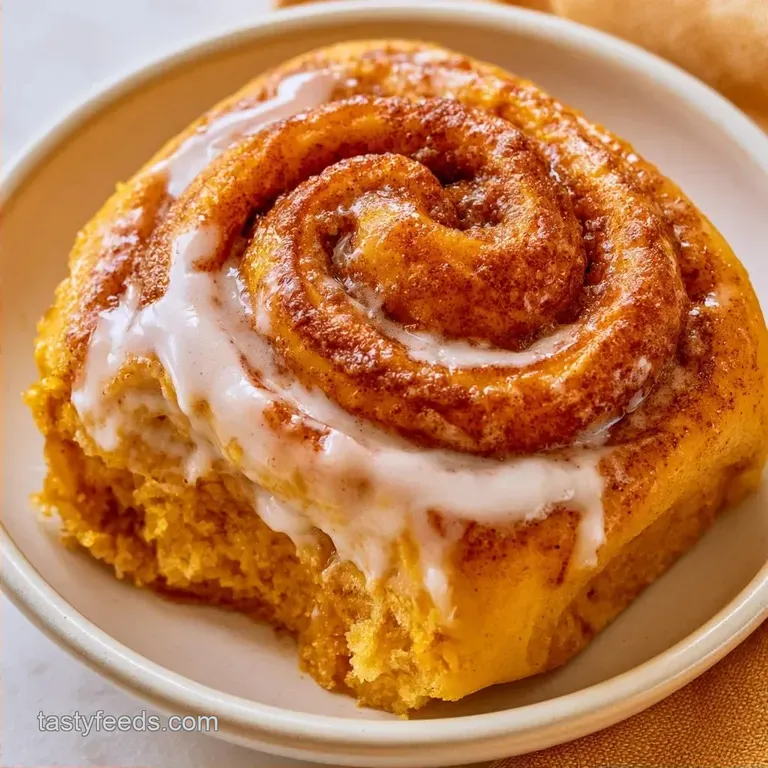 Fluffy Pumpkin Sweet Rolls