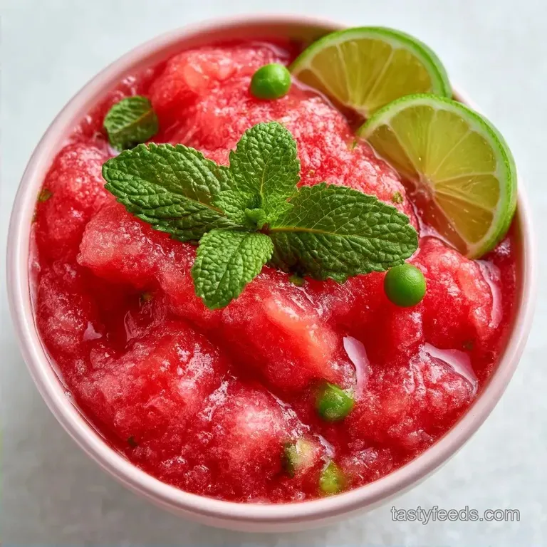 Quick Blender Watermelon Drink: Frozen and Frothy