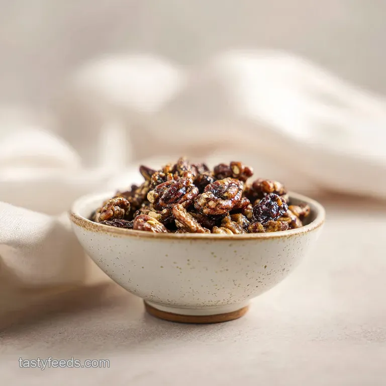 Candied Pecans: Shattering Crust and Spiced Finish