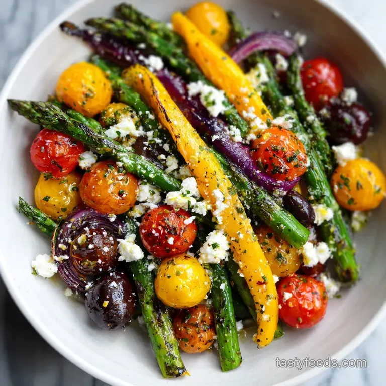 One Pan Greek Vegetables Recipe with Feta