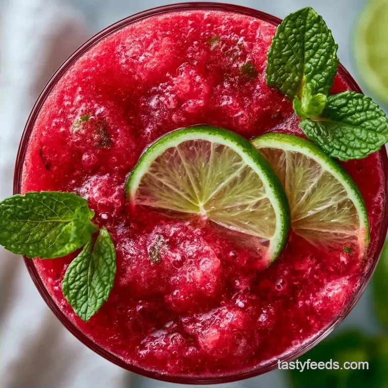 Simple Blender Watermelon Juice: Crisp and Hydrating