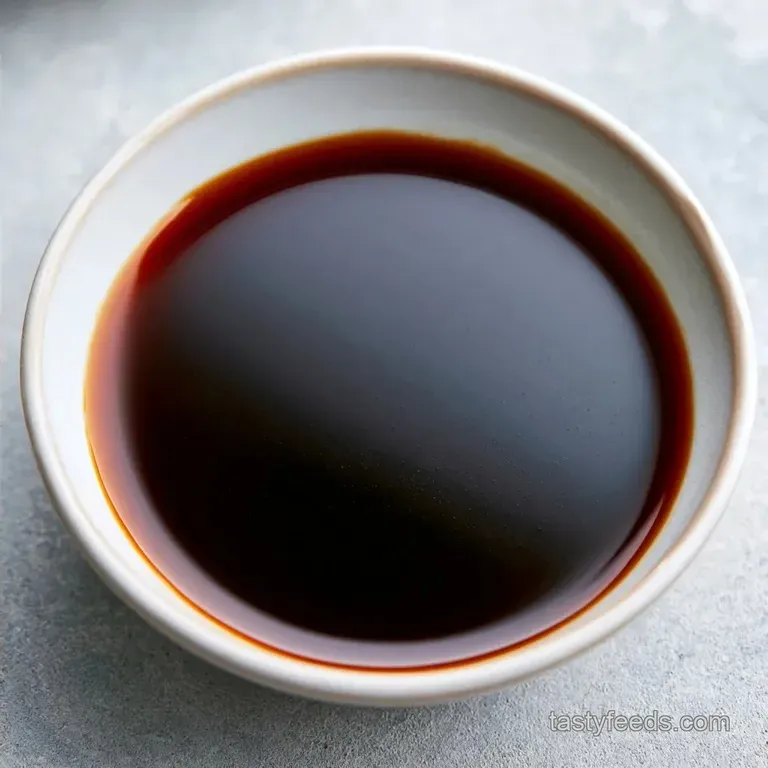 Homemade Sweet Soy Sushi Glaze with Ginger