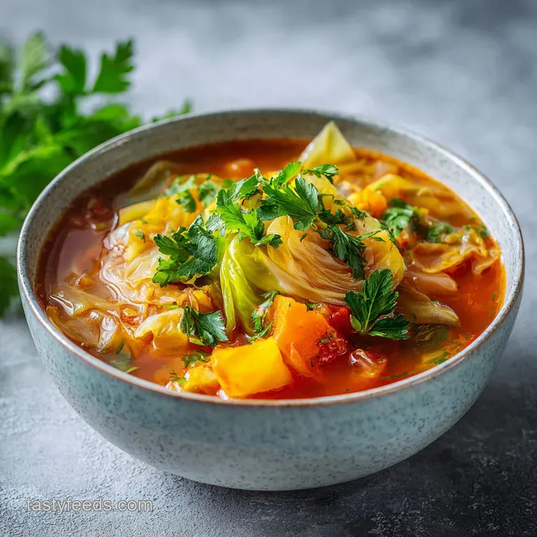 The Best Cabbage Soup Recipe: Smoky and Savory