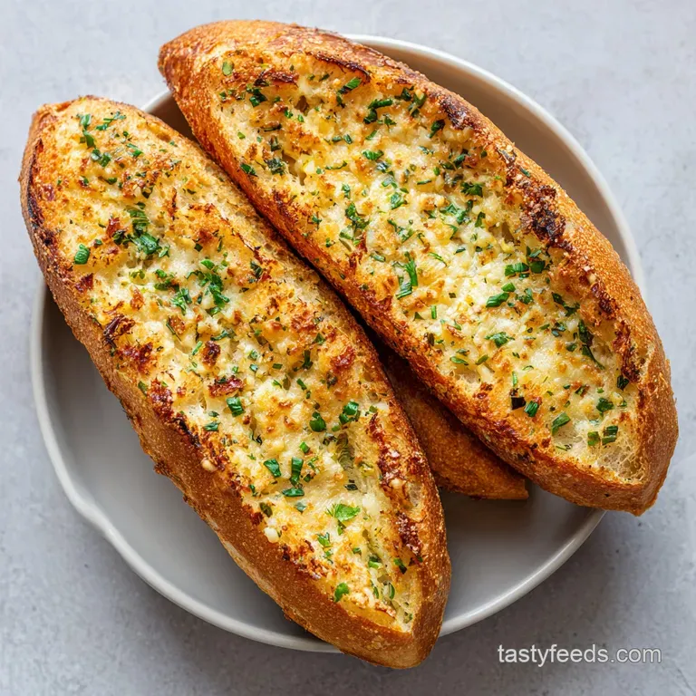 The Best Garlic Bread: Crispy and Golden